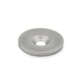 GN 70 Stainless Steel Magnet Holding Disks, for Retaining Magnets 