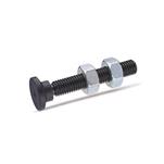 Steel Toggle Clamp Spindle Assemblies, with Swivel Thrust Pad