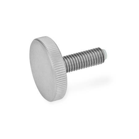 Details about   M4*12/14/16/18/20 Aluminum Alloy+Stainless Steel Knurled Thumb Screws Hand Twist 