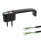 GN 422 Jaladeras en "U" para gabinete en zinc fundido a presión / con luz indicadora, con función de conmutación de potencia, con cable de PUR Tipo: LK - Luz indicadora LED, rojo / verde (bicolor) (sin función de interruptor)
Tipo: RK - Botón, cierre, con LED, rojo / verde (bicolor)
Tipo de conexión: K2 - Cable, extremo abierto, 2 m
Acabado: SW - Negro, RAL 9005, acabado texturizado