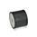 GN 351 Supports d'absorption des vibrations en caoutchouc, de type cylindrique, avec composants en acier Type: EE - Avec deux trous taraudés