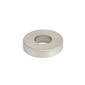 GN 55.1 Unshielded Raw Magnets, Samarium-Cobalt, Disk-Shaped, with Bore or Countersunk Hole Outer diameter d<sub>1</sub>: B - Bore