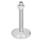 GN 21 Inch Thread, Stainless Steel Leveling Feet, Tapped Socket or Threaded Stud Type, with Turned Base, without Mounting Holes Type (Base): D0 - Fine turned, without rubber pad
Version (Stud / Socket): UK - With nut, internal hexagon at the top, wrench flat at the bottom