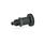 GN 607 Steel Short Indexing Plungers, Non Lock-Out Type: A - Without lock nut