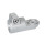 GN 276 Aluminum Swivel Clamp Connectors Type: AV - With external serration
Finish: BL - Plain finish, Matte shot-blasted finish