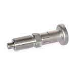 Stainless Steel AISI 316 Indexing Plungers, Lock-Out