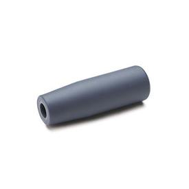 EN 519.2 FDA Compliant Plastic Cylindrical Handles, Detectable Material / Finish: MDB - Metal detectable