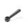 GN 204 Steel Short Clamping Levers, Tapped or Plain Bore Type Type: N - Angled lever with tapped bore