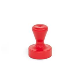 GN 53.3 Plastic Retaining Magnets, Disk-Shaped, with Handle Type: A - Without eyelet<br />Color: RT - Red, RAL 3031