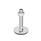 GN 41 Metric Thread, Stainless Steel Leveling Feet, Tapped Socket or Threaded Stud Type Type (Base): D3 - With rubber pad, vulcanized, black
Version (Stud / Socket): UK - With nut, internal hex at the top, wrench flat at the bottom