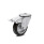 EN 22874 Steel Medium Duty Casters, Rubber Wheel Tread, Steel Sheet Metal Wheel Core, Light Version Bearing type: G - Friction bearing
Bracket type: RF - Swivel bracket with center hole, with total lock brake
Coding: L - Light version
Bracket material: ST - Steel sheet metal