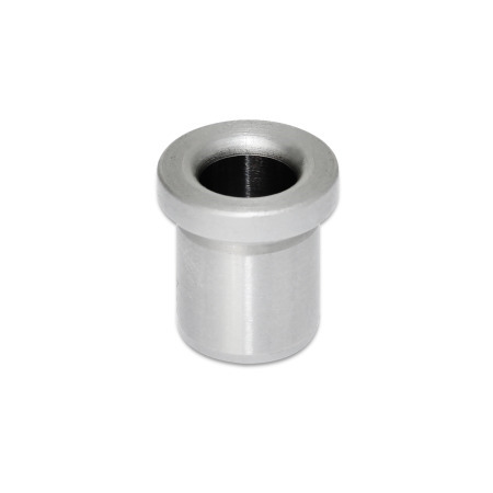 DIN 172 Stainless Steel Press-Fit Drill Bushings, with Flange 