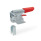 GN 851.4 Steel / Stainless Steel Vertical Latch Type Toggle Clamps, for Pulling Action, with Lock Mechanism Type: T3 - Without square U-bolt, with catch
Material: ST - Steel