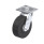 WN 22892.1 Roulettes à usage moyen en acier, roue / noyau en nylon, versión media Type de support: L - Support pivotant avec plaque de montage