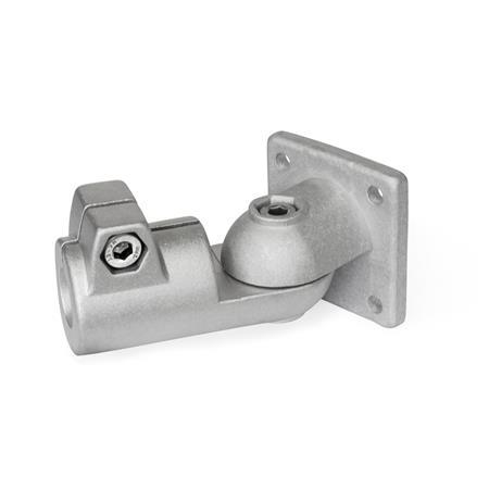 GN 282 Aluminum Swivel Clamp Connector Joints Type: S - Stepless adjustment
Finish: BL - Plain, Matte shot-blasted finish