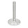 GN 22 Pieds de machine en inox AISI 316L, sans trous de montage, plaque de base tournée Type (Plaque de base): D0 - Finement tourné, sans sous-couche en caoutchouc
Type de tige filetée: T - Sans écrou, clé plate en bas