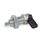 GN 612.8 Zinc Die-Cast Cam Action Indexing Plungers, Lock-Out Type: AK - With lock nut