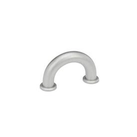 GN 224.5 Stainless Steel Finger Grip Handles, with Tapped Holes 