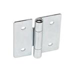 Steel Sheet Metal Hinges, Square or Vertically Extended