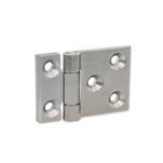 Stainless Steel Heavy Duty Hinges, with Extended Hinge Wing