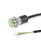 GN 3310 Stainless Steel Push Button Switches / Indicator Lights, with / without LED Lightning Type: RK - Button, latching, with LED, red / green (bi-color)
Connection type: K2 - Cable, end open, 2 m