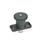 GN 822.8 Zinc Die-Cast Mini Indexing Plungers, Lock-Out and Non Lock-Out, with Hidden Lock Mechanism, Plate Mount Type: B - Non lock-out