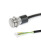 GN 3310 Stainless Steel Push Button Switches / Indicator Lights, with / without LED Lightning Type: TO - Button, without LED
Connection type: K2 - Cable, end open, 2 m