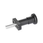 Zinc Die-Cast Indexing Plungers, Lock-Out and Non Lock-Out, with Removable Pin