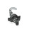 GN 115.8 Zinc Die-Cast Cam Locks with Hook, with Plastic Operating Elements / Operation with Key Type: SCK - With wing knob (Keyed alike)
Identification no.: 1 - Without latch bracket
Finish (Housing collar): SW - Black, RAL 9005, textured finish