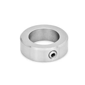 GN 705 Stainless Steel Set Screw Shaft Collars 