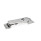 GN 821 Steel / Stainless Steel, Zinc Plated Toggle Latches Type: SV - For safety with padlock
Material: NI - Stainless steel
Identification No.: 1 - Long type