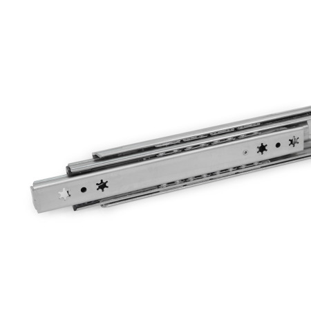 Telescopic Slides GN 1460: Stainless Steel, with Full Extension, Load Capacity up to 225 lbf