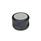 EN 624 Technopolymer Plastic Soft Grip Knobs, Ergostyle®  Color of the cap: DGR - Gray, RAL 7035, Matte finish