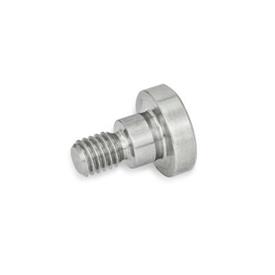 GN 732.1 Pernos de cabeza cilíndrica con resalto de acero inoxidable 