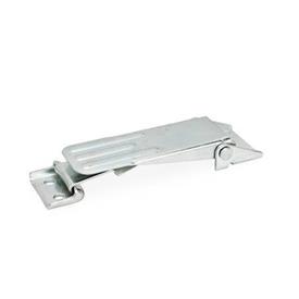 GN 821 Steel / Stainless Steel, Zinc Plated Toggle Latches Type: A - Without safety catch<br />Material: ST - Steel<br />Identification No.: 1 - Long type