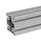 GN 10i Perfiles de aluminio, sistema modular-i, con ranuras abiertas en todos los lados, perfil tipo ligero Tamaño del perfil: I-80808L
Acabado: N - Acabado anodizado, color natural
