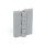 GN 237 Zinc Die-Cast Hinges, Vertically Extended Material: ZD - Zinc die-cast
Type: C - 2x3 Threaded studs
Finish: SR - Silver, RAL 9006, textured finish