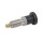 GN 81700 Doigts d’indexage, acier / inox, avec extrémité spéciale Type: B - Non verrouillable, sans contre-écrou
Type de goupille de centrage: MA - Extrémité arrondie, laiton
Matériau: NI - Inox