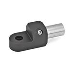 Abrazaderas giratorias en T, de aluminio
