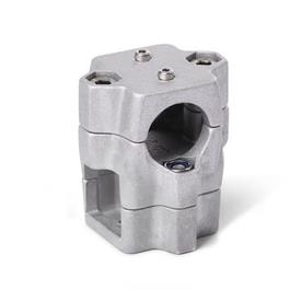 GN 134.1 Connecteurs pour actionneur linéaire en aluminium, assemblage divisé 