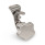 GN 115.8 Stainless Steel Cam Latches with Hook, with Stainless Steel Operating Elements Type: SG - With hand knob
Material: N - Stainless steel
Identification no.: 2 - With latch bracket