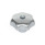 DIN 6336 Cast Iron Star Knobs, Zinc Plated, with Tapped Through or Tapped Blind Bore Type: D - With tapped through bore