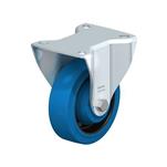 Steel Medium Duty Pressed Steel Fixed Casters, with Plate Mounting