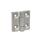 GN 237.3 Stainless Steel Heavy Duty Hinges Type: A - With bores for countersunk screws
Finish: GS - Matte shot-blasted finish