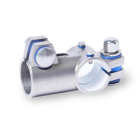 GN 192.15 Stainless Steel T-Angle Linear Actuator Connectors Type: B - With seals