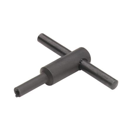 GN 611.5 Outils de montage en acier, pour poussoirs à ressort GN 611 / GN 616 / GN 616.1 