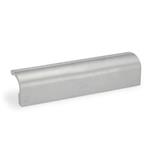Extruded Aluminum Ledge Handles, with Tapped Holes