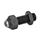 GN 709.3 Steel Clamping Pads, Adjustable Type: B - Smooth contact face