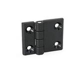 Technopolymer Plastic Hinges, Extended Hinge Wing