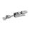 GN 761 Steel / Stainless Steel Toggle Latches, without Safety Mechanism Type: G - Oval head latch bolt, with catch
Material: NI - Stainless steel